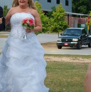 David's bridal Wedding Dress